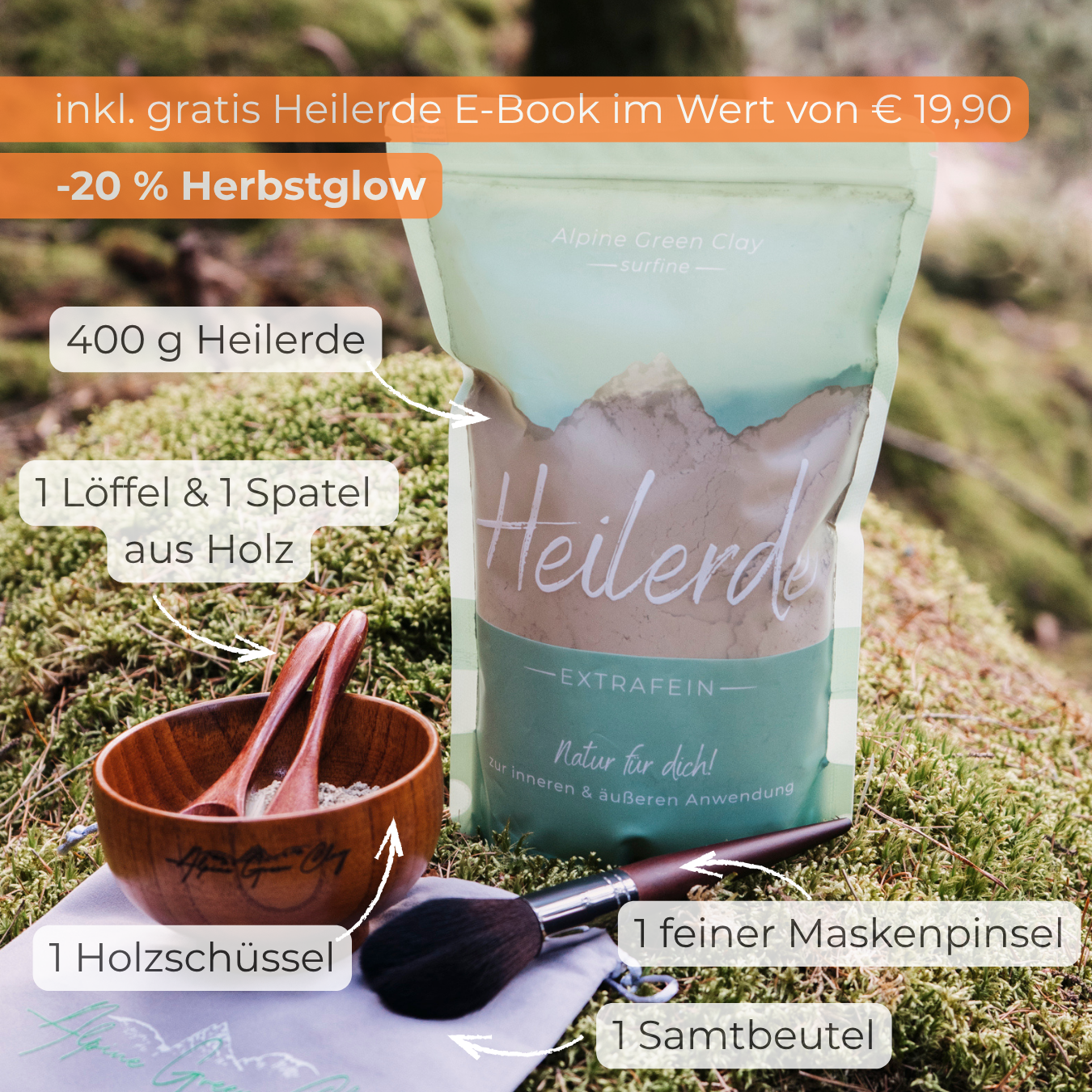 Heilerde Home Spa Set 400g